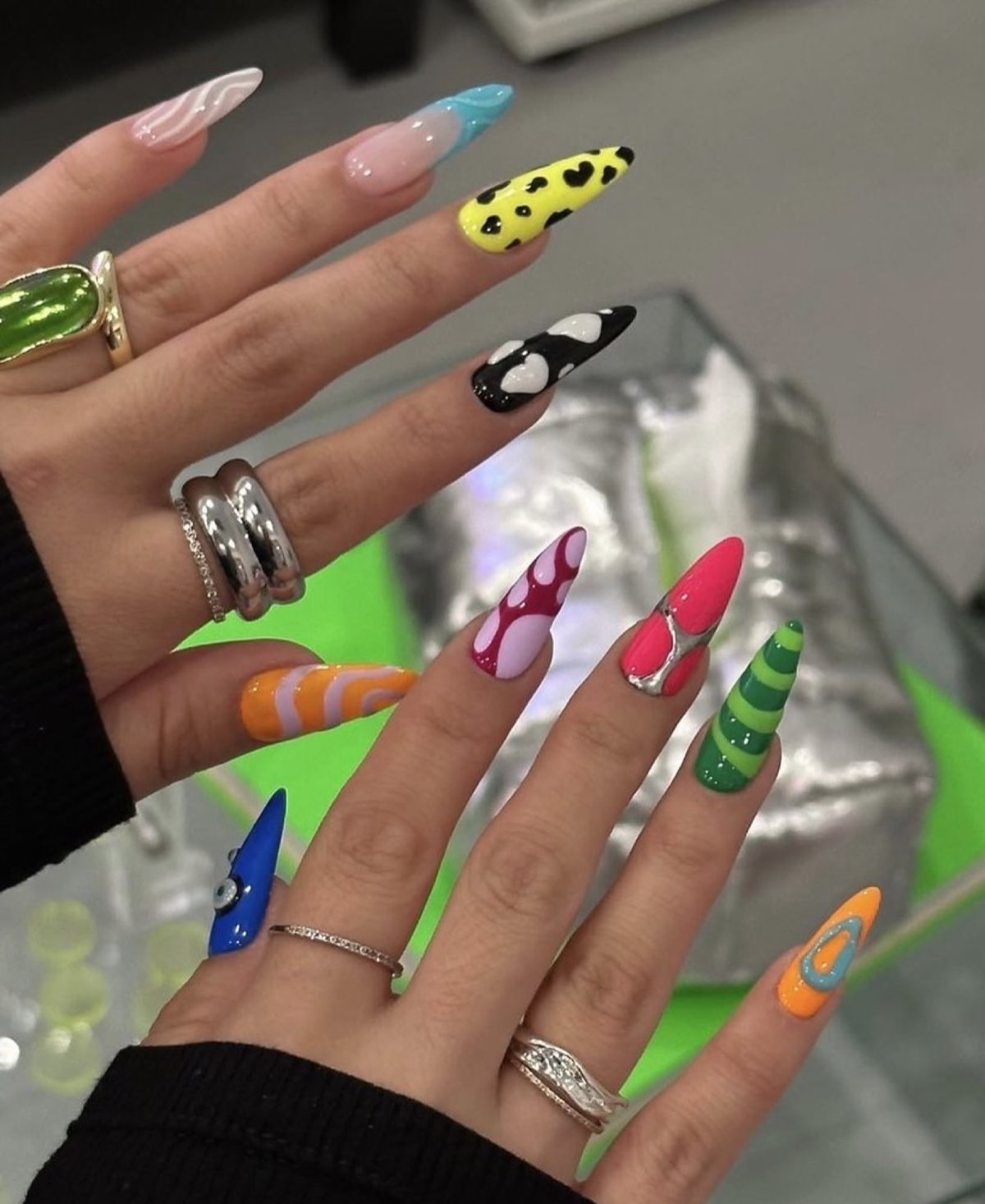 Gel-X extension set by Kiss LA Nail Boutique