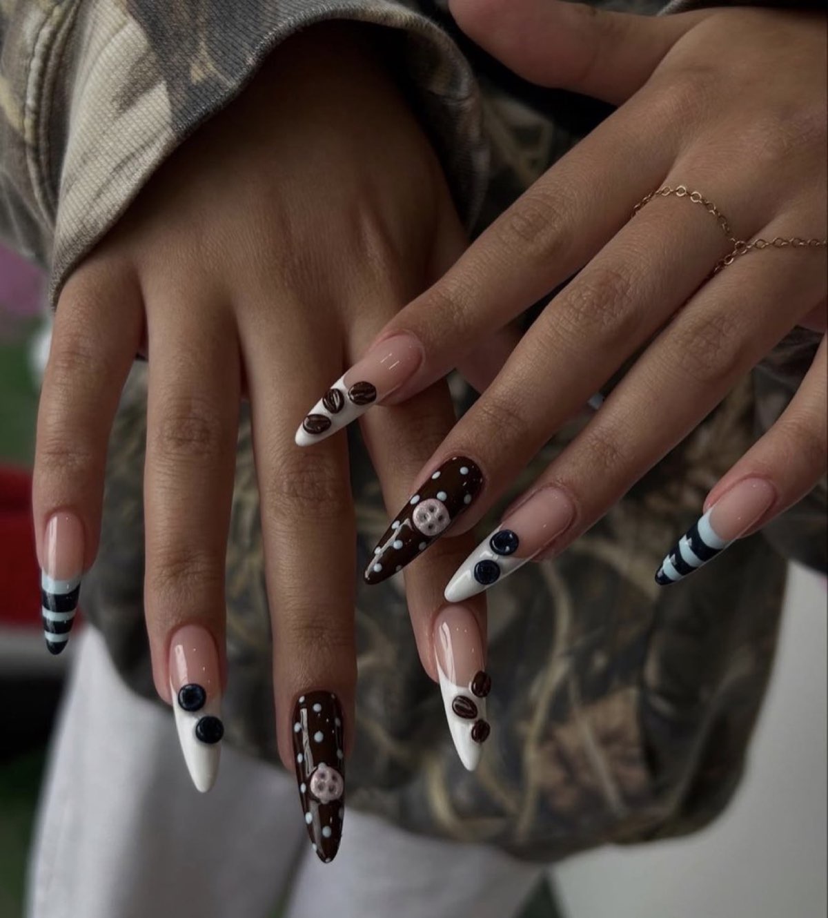 Nail art detail from Kiss LA Nail Boutique